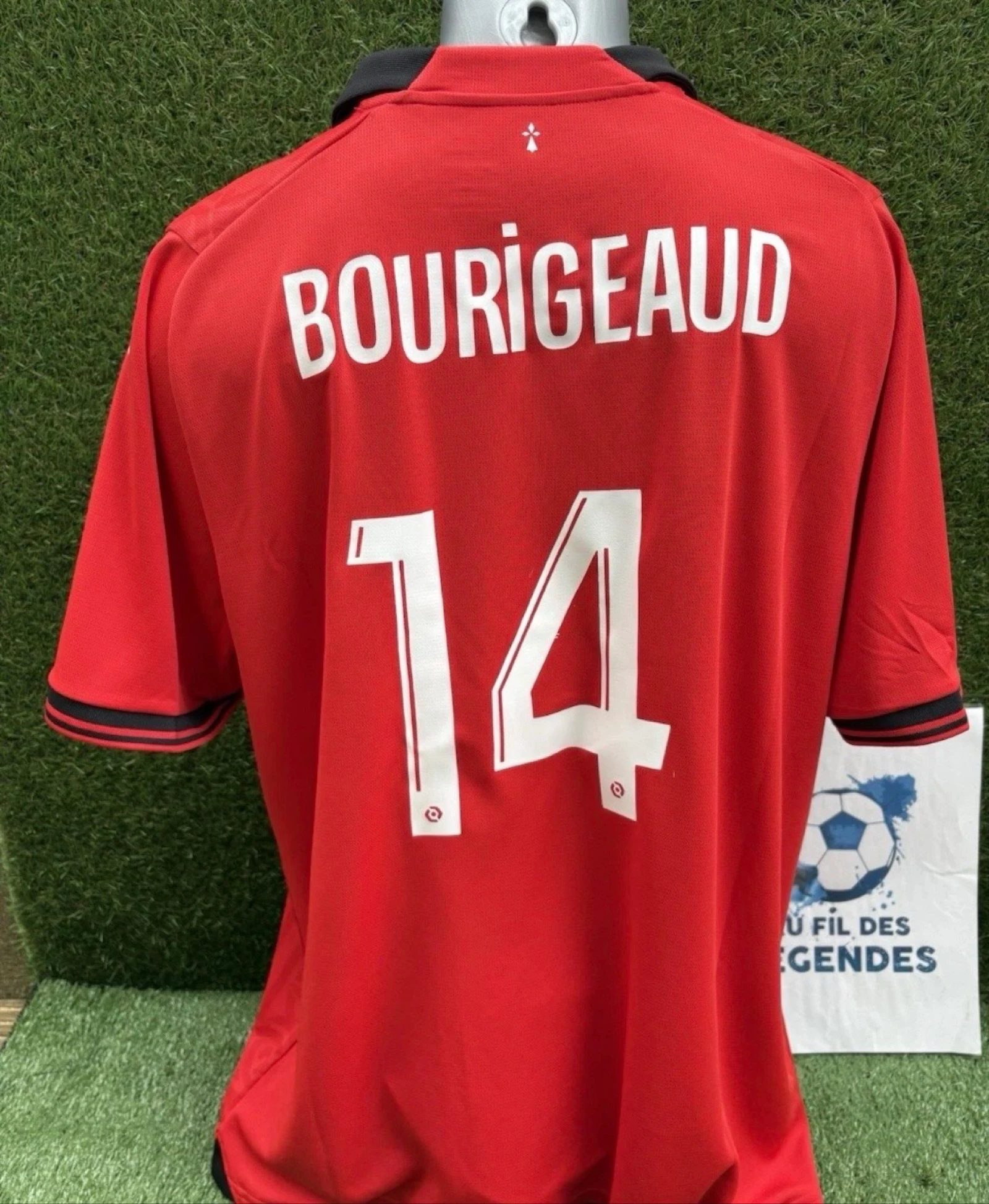 Maillot bourigead stade rennais 